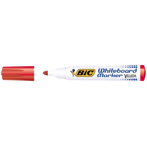 Bic Tahta Kalemi Yuvarlak Uçlu Velleda Kırmızı 1701 03