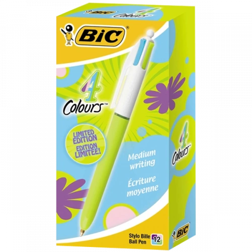 Bic Tükenmez Kalem Fonksiyonlu Fun 1.0 Mm 4 Renk 887777