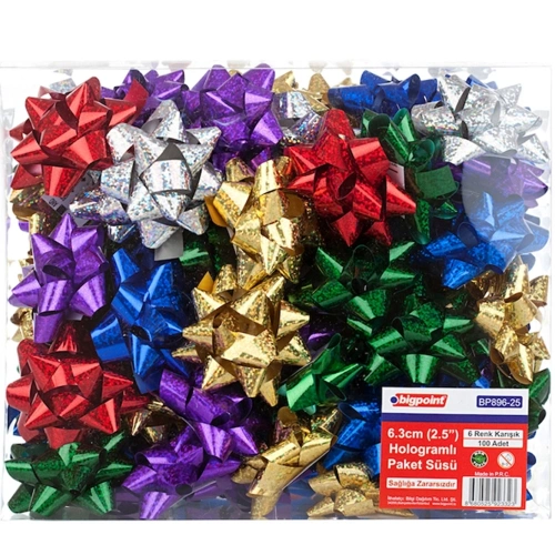 Bigpoint Paket Süsü Hologram 2.5 100 Lü Bp896-25