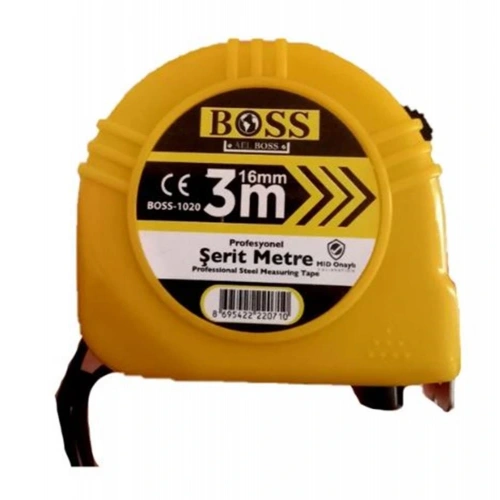Boss Şerit Metre 16mm 3 metre