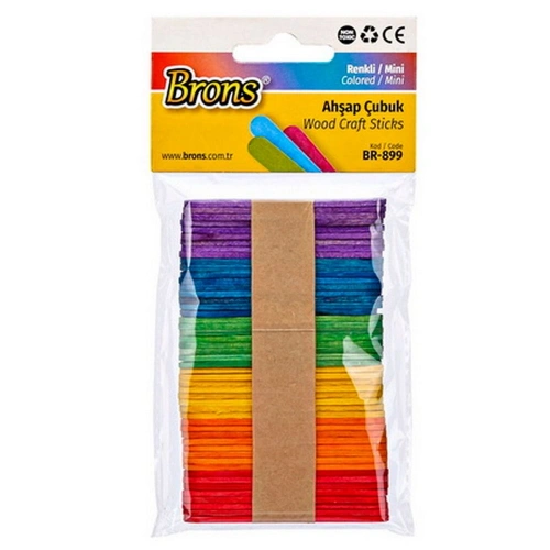 Brons Dil Çubuğu Renkli Mini Br-899