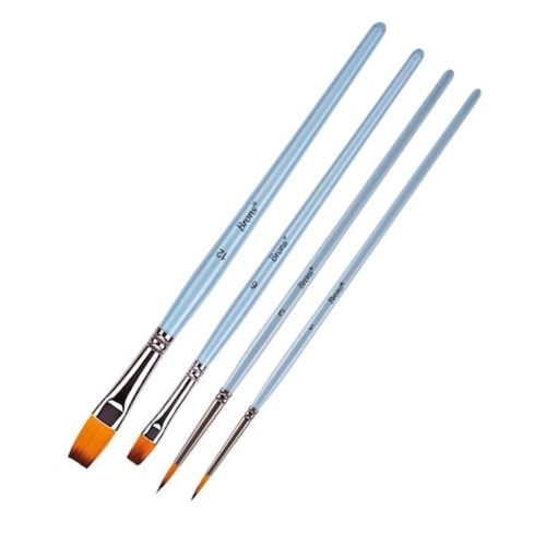 Brons Fırça Blister Set 3 ( 123 Serisi No:1-3 Kısa Sap-200F Serisi No:6-12 Kısa Sap) BR-2202