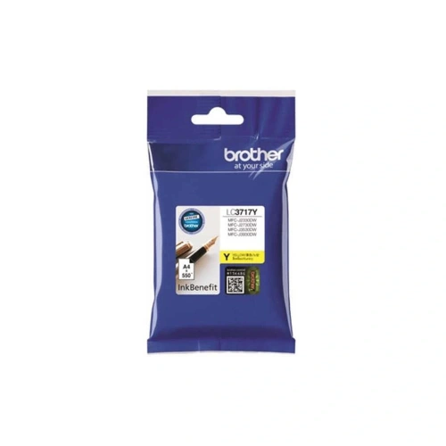 Brother Lc3717y Yellow Sarı 550 Sayfa Kartuş  Mfc-j3930dw