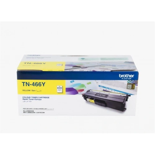 Brother Tn-466y 6.500 Sayfa Yellow Sarıtoner Hl-8360 Mfc-8690