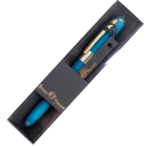 Bruno Visconti Tükenmez Kalem Monaco 0.5 MM Mavi Petrol Yeşil