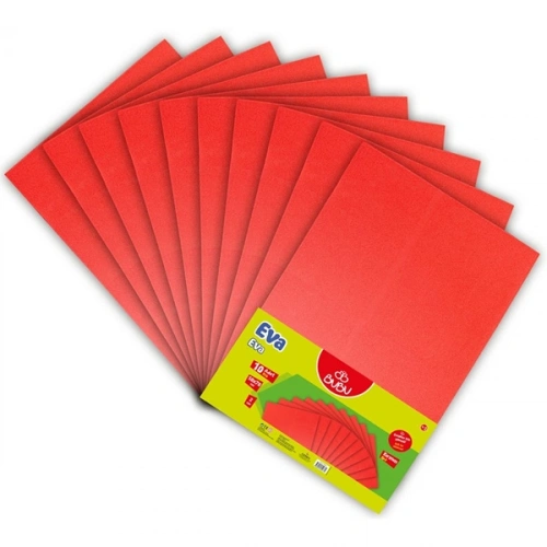 Bu-bu Eva 50x70 Cm Kırmızı 10 Lu Bubu-ev0009