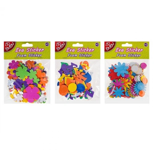 Bu-bu Eva Sticker Seti 12 Li Pvc Bubu00088