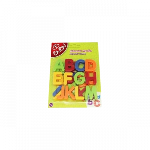 Bu-Bu Mıknatıslı Harflar 26 Parça BUBU00082