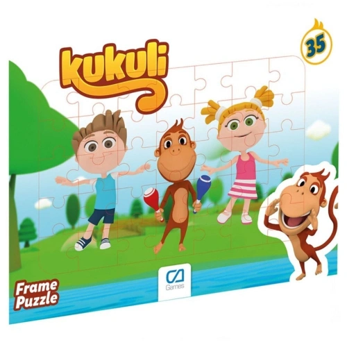 Ca Games Kukuli Frame Puzzle 35 Ca.5137-5138