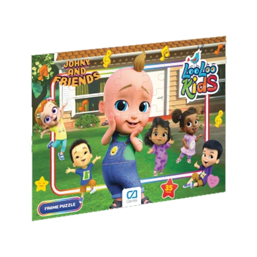 Ca Games Loolookids Frame Puzzle Cafrm-5281-5282