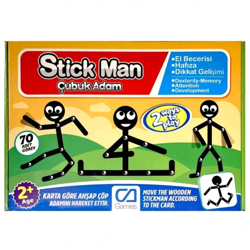 Ca Stıck Man Çubuk Adam Capls-5247