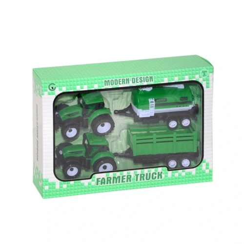 Canem Oyuncak Çekbırak Çiflik Traktörü 2 Li Kutulu 9973-20a/30a