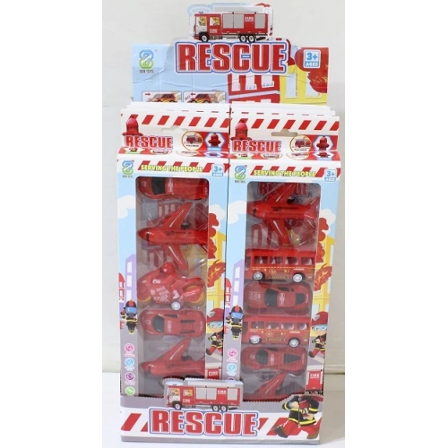 Canem Oyuncak Çekbırak İtfaiye Seti 6 Lı Kutulu Dsp.899-70g