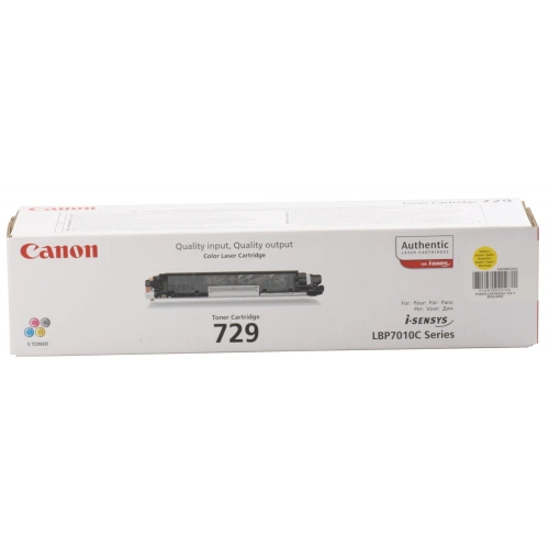 Canon Crg-729y Yellow Sarı 1.000 Sayfa Toner Lbp7010-7018
