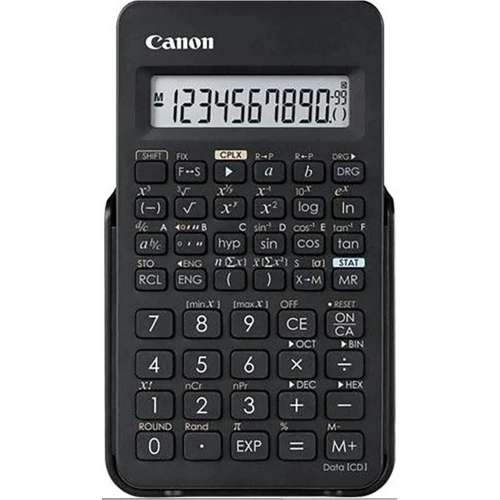 Canon F-605g Siyah 12 Hane Bilimsel Hesap Makinesi