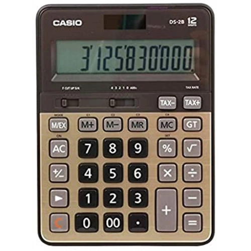 Casio DS-2B-GD Profesyonel 12 Hane Masa Üstü Hesap Makinesi