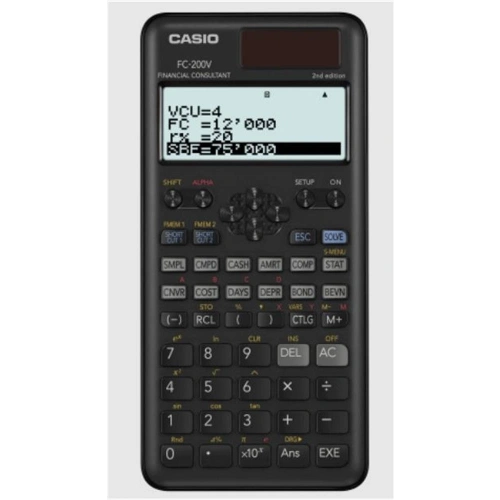Casio Fc-200v Finansal Hesap Makinesi