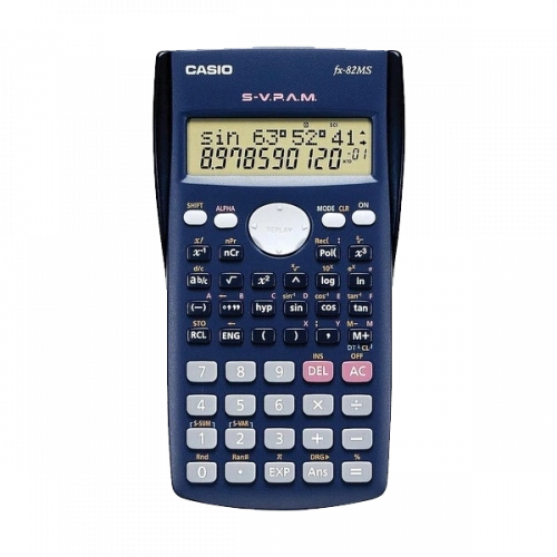 Casio Hesap Makinesi Bilimsel 2 Satır Ekran 240 Fonksiyon Fx-82ms 2.versiyon