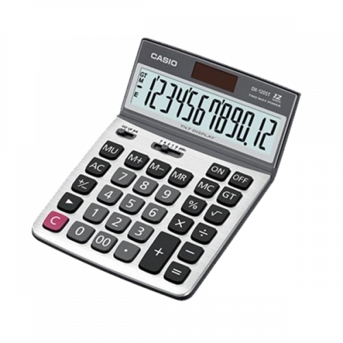 Casio Hesap Makinesi Masa Üstü 12 Hane Ax-120st