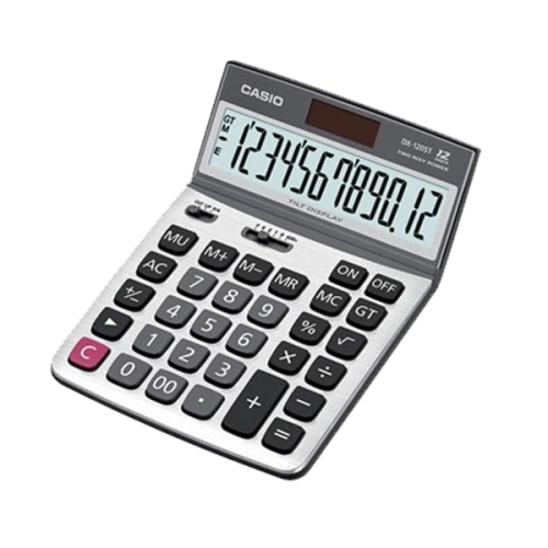 Casio Hesap Makinesi Masa Üstü 12 Hane AX-120ST