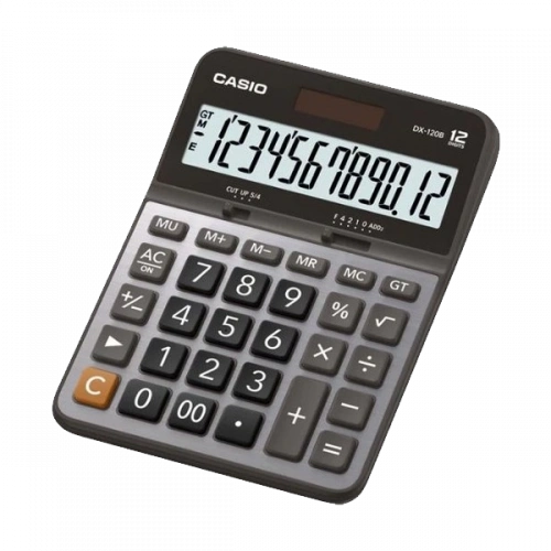 Casio Hesap Makinesi Masa Üstü 12 Hane Dx-120b