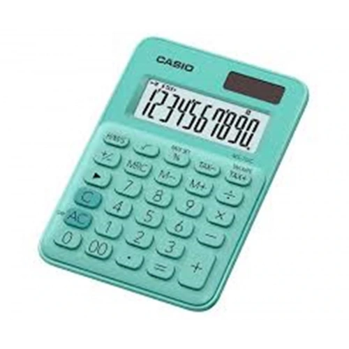 Casio MS-7UC-GN 10 Hane Yeşil Masa Üstü Hesap Makinesi