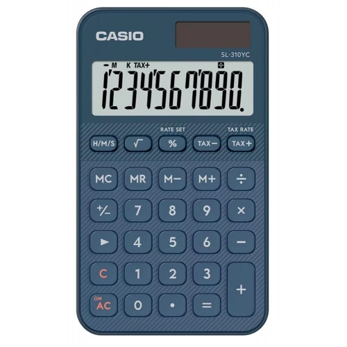 Casio Sl-310uc-ny Cep Tipi 10 Hane Lacivert Hesap Makinesi