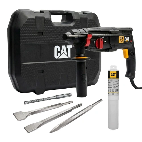 Cat Dx2140.1 800watt 3.0j 26mm Sds-plus Profesyonel Kırıcı/delici + 1 Ad Delici 3 Ad Kırıcı Uç