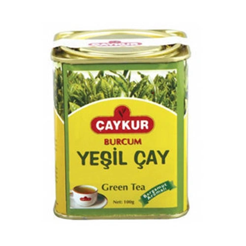 Çaykur Burcum Yeşil Çay 100 Gr Teneke