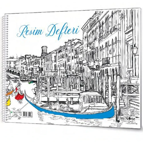 Çınar Resim Defteri Spiralli Karton Kapak 15 Yp 33x48 33001
