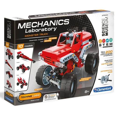 Clementoni Bilim Ve Oyun Mekanik Canavar Kamyonlar 75038
