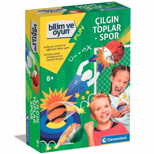 Clementoni Çılgın Toplar - Spor - Bilim ve Oyun 64323