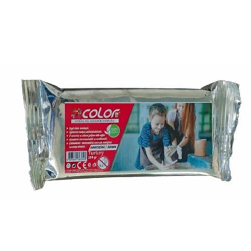 Colorbank Seramik Hamuru Doğal Kil 250 GR Kahverengi