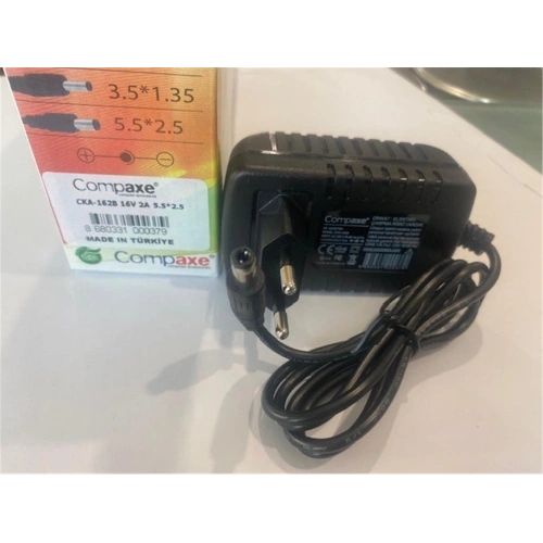 Compaxe Cka-162b 40w 16v 2.5a  5.5-2.5 Adaptör
