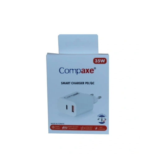 Compaxe Cta-350ut  35w 5v 3a Pd-Qc+ Type-c Usb Şarj Kablosu