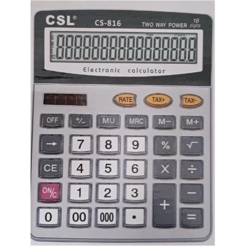 CSL CS-816 16 Hane Masa Tipi Hesap Makinesi