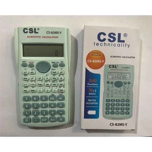 Csl Cs-82ms-y Yeşil Fonksiyonel Hesap Makinesi