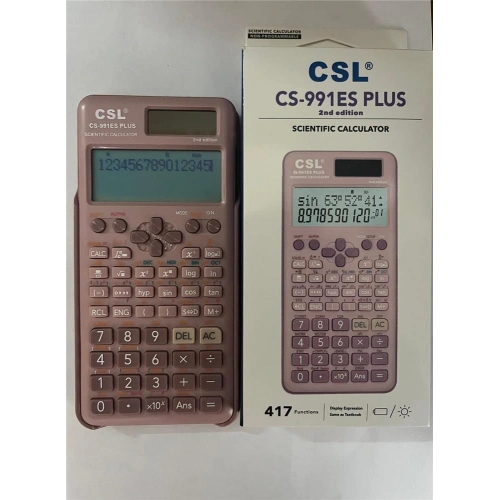 Csl Cs-991es Plus-pınk Pembe Fonksiyonel Hesap Makinesi