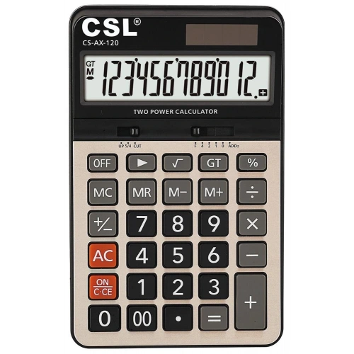 CSL CS-AX-120 12 Hane Masa Tipi Hesap Makinesi