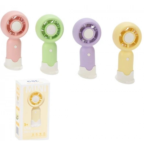 Csl F2 Şarjlı Mini Fan Sarı