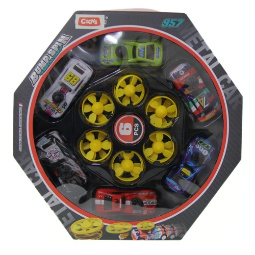 Ctoy Oyuncak Çek Bırak Pervaneli Yarış Arabası Çantalı Set Ctoy-kz957-062