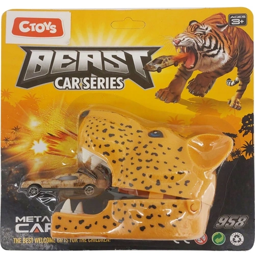 Ctoy Oyuncak Kaplan Metal Araba Ctoy-kz958-406a