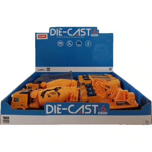 Ctoy Oyuncak Metal Çek Bırak İş Makineleri Ctoy-411-1