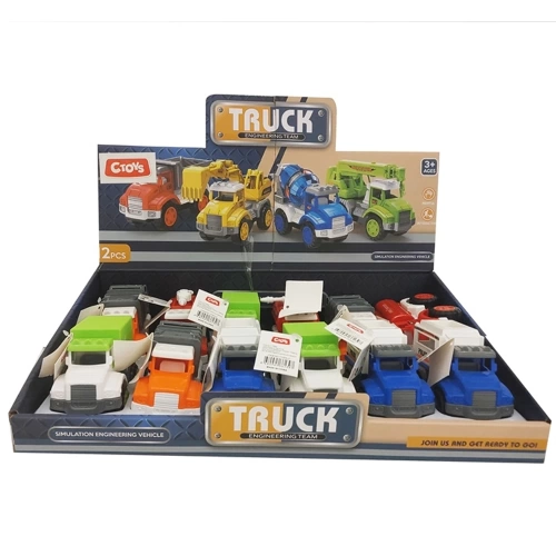 Ctoy Oyuncak Sürtmeli Damperli Kamyonlar CTOY-7756S-2