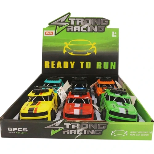 Ctoy Oyuncak Yarış Arabası Sürtmeli Ctoy-9823-60