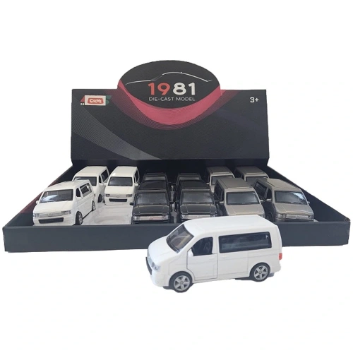 Ctoy Oyuncak çek Bırak Kapıları Açılır Minibüs 1:32 Ctoy-6632-09