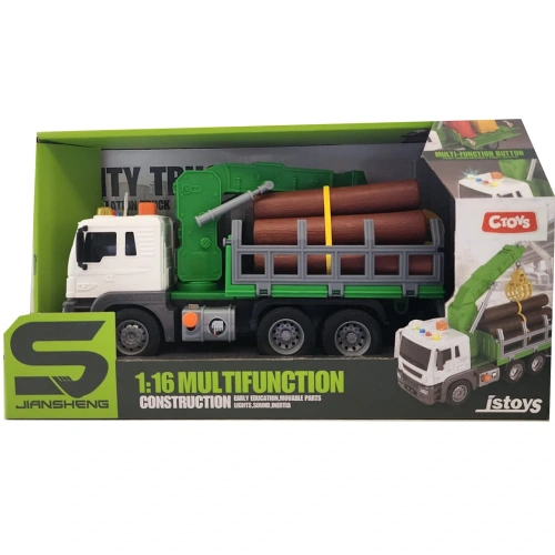 Ctoy oyuncak ışıklı Sesli 1:16 Vinç 