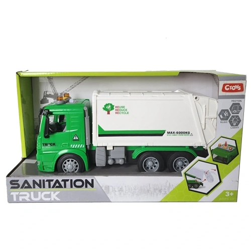 Ctoy oyuncak ışıklı Sesli Çöp Kamyonu ctoy-py8920a