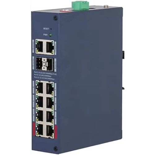 Dahua Chs4212-8gt-110 8 Port Gigabit Poe 110w 2 Port Uplink 2 Port Sfp Cloud Yönetilebilir Switch