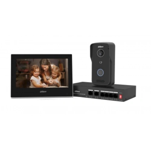 Dahua Dhı-ktp03 Ip Intercom Kit- Kutu İçeriği  (dış Ünite + 7 Tft İç Ekran +switch)